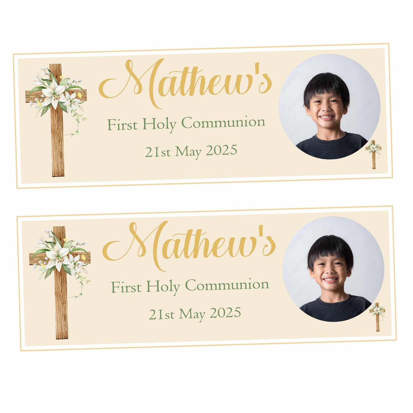 First Holy Communion Party Banner