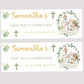 Girls Floral First Holy Communion Party Banner