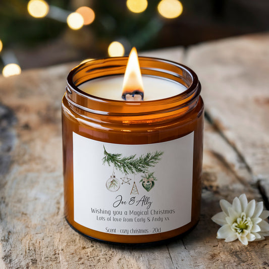 Scented Candle, Christmas Gift For Her, Personalised Candle, The Perfect Gift