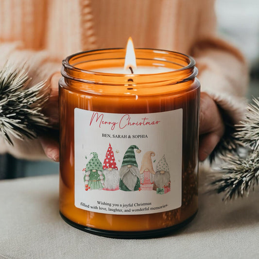 Christmas Scented Candle, Gonk Lover, Gift For Her, Gift For Him