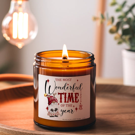 Gonks Christmas Gift, Christmas Scented Candle, Stocking Filler, Gonk Lover Gift