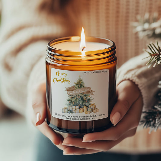 Scented Candle, Christmas Gift, Christmas Tree, Couples Gift, Gift For Friend