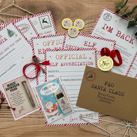 Personalised Elf I'm Back Arrival Pack
