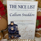 Personalised Santa Nice List Certificate Christmas Eve Box Filler Blue Express Train