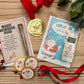 Personalised Elf I'm Back Arrival Pack, Nice List Certificate, Letter to & from Santa – Fairy Nutcracker Design