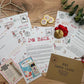 Personalised Elf I'm Back Arrival Pack, Nice List Certificate, Letter to & from Santa – Santa Snowman Reindeer Design