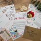Personalised Elf I'm Back Arrival Pack, Nice List Certificate, Letter to & from Santa – Santa Snowman Reindeer Design