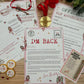 Personalised Elf I'm Back Arrival Pack, Nice List Certificate, Letter to & from Santa – Fairy Nutcracker Design