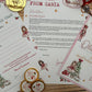Personalised Elf I'm Back Arrival Pack, Nice List Certificate, Letter to & from Santa – Fairy Nutcracker Design