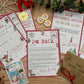 Personalised Elf I'm Back Arrival Pack, Nice List Certificate, Letter to & from Santa - Santa & Elves