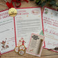 Personalised Elf I'm Back Arrival Pack, Nice List Certificate, Letter to & from Santa - Santa & Elves