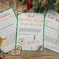 Personalised Elf I'm Back Arrival Pack, Nice List Certificate, Letter to & from Santa - Swinging Elves