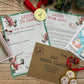 Personalised Elf I'm Back Arrival Pack, Nice List Certificate, Letter to & from Santa - Swinging Elves