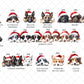 Personalised Christmas Dog Kennel Hanging Ornament – Choose Your Breed