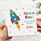 Personalised Good Luck First Day In School Card Have A Blast