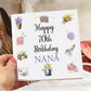 Personalised Birthday Gift Bag Knitting, Sewing, Gardening
