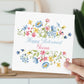 Personalised Congratulations on your Retirement Card Floral Spray