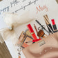 Personalised Birthday Card Makeup Bag