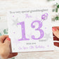 Personalised Female Girls Birthday Card