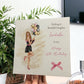 Personalised Female Girl Birthday Card Party Girl