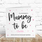 Personalised Baby Shower Gift Bag Pink Love Heart