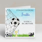 Personalised Congratulations New Big Brother Card Football