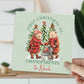 1st Christmas Card as Grandparents Gran & Grandad Bear