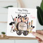 Personalised Female Girls Birthday Card Perfume Makeup
