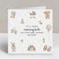 Personalised Baby Shower Card