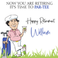 Personalised Congratulations on Your Retirement Card Funny Golf