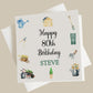 Personalised Birthday Card For Gardening Lover