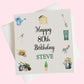 Personalised Birthday Card For Gardening Lover