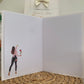 Personalised Luxury Large A4 Birthday Card Party Girl Black Jeans