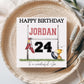 Personalised Men’s Birthday Card – Rugby Design for Sports Lovers, Dad, Son or Grandad