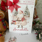 Personalised Christmas Card Santa & His Sack