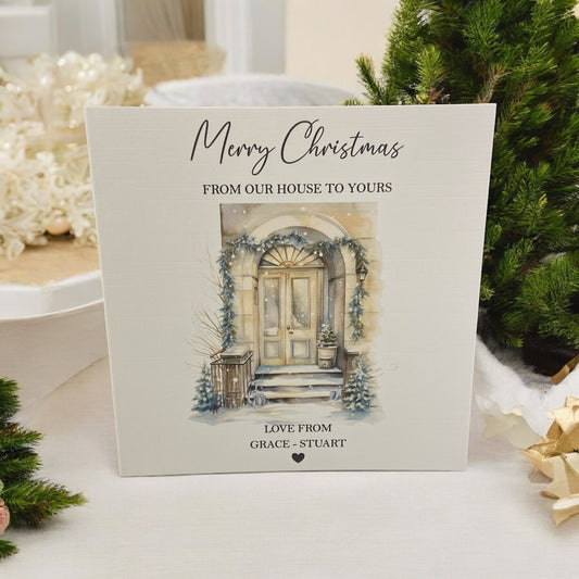 Personalised Christmas Card Pack 10, 20, 30, 40, 50