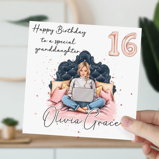 Birthday Card For Her Girl