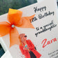 Luxury Large A4 Birthday Card For Her Autumn Girl
