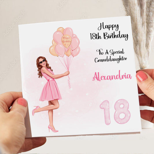 Female Birthday Card, Personalised For Her