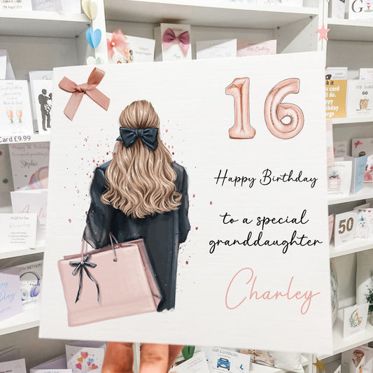 Female Birthday Card, Personalised For Her