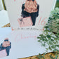 Large A4 Female Birthday Card, Personalised Card For Her