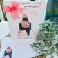 Large A4 Female Birthday Card, Personalised Card For Her