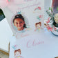 Personalised Girls Large A4 Photo Birthday Card – Custom Kids Birthday Greeting with Name & Picture
