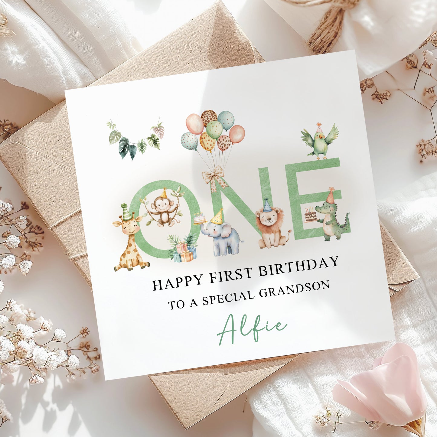 Personalised Children's Birthday Card