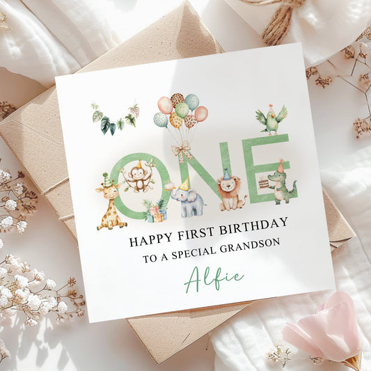 Personalised Children's Birthday Card