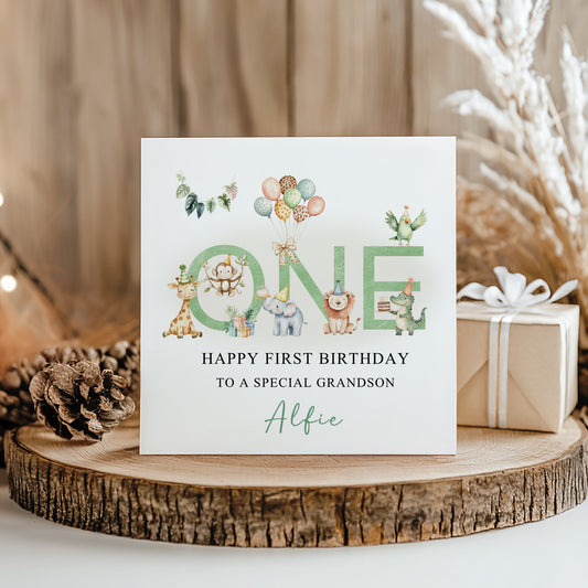 Personalised Children's Birthday Card