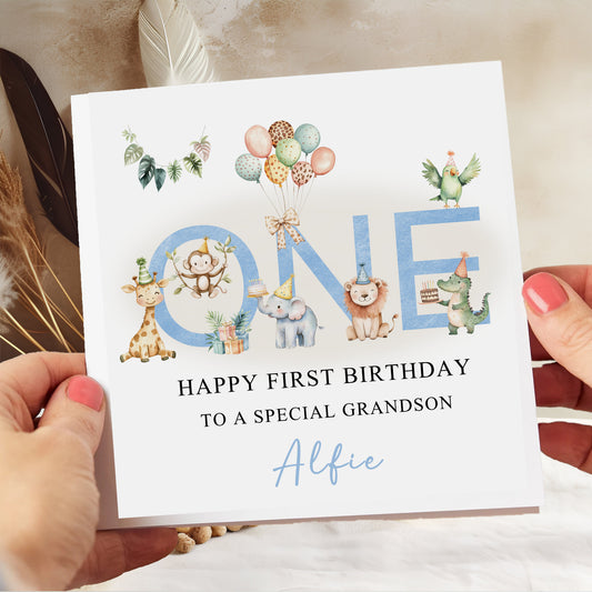 Personalised Children's Birthday Card