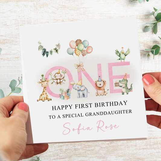 Personalised Children's Birthday Card