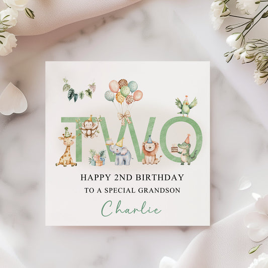 Personalised Children's Birthday Card