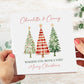 Christmas Card Tree Trio, Good Friends, Neighbours, Family